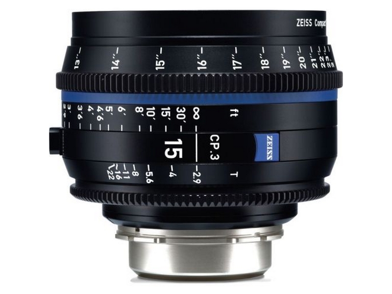 Objectif Zeiss CP.3 Compact Prime PL 15/T 2.9