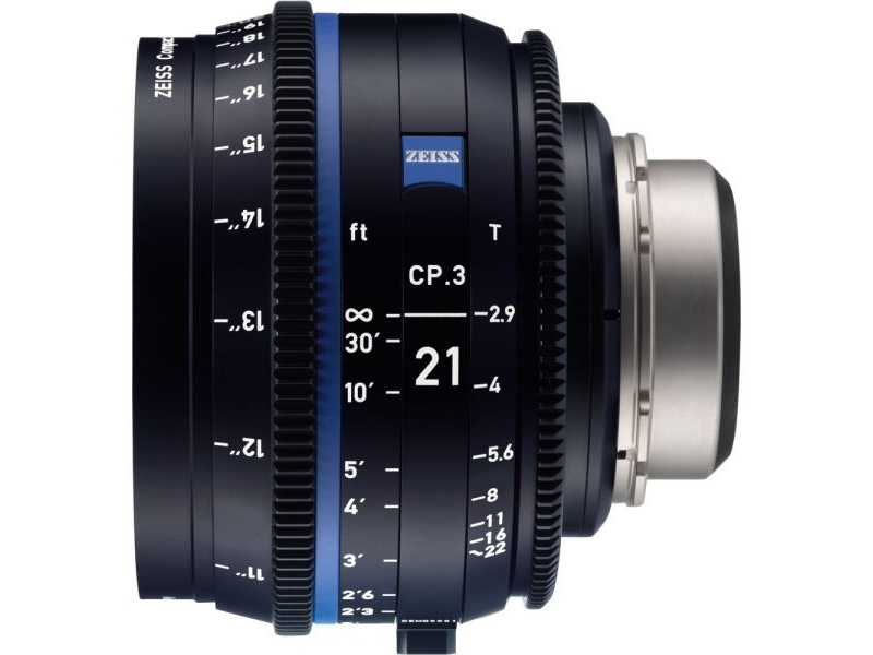 Objectif Zeiss CP.3 Compact Prime PL 21 /T 2.9