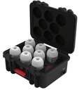 Set de 8 ampoules RGBWW + étui de charge