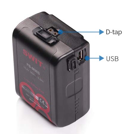 Mini batterie D-TAP Monture V 98Wh pour Komodo