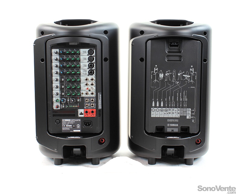 Paire d'Enceintes Amplifiées 2x340w STAGEPAS 600I