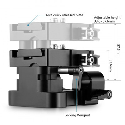 Mini BASE PLATE universel tige de 15mm