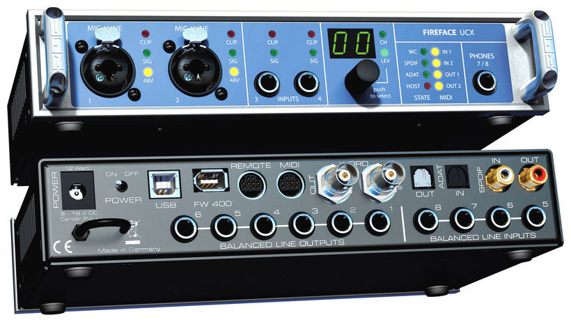 Interface audio RME FireFace UCX