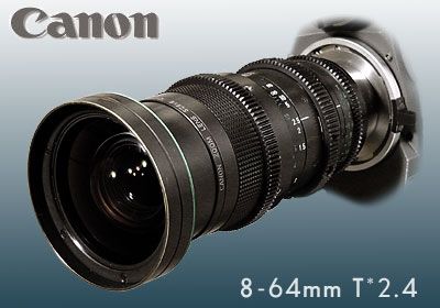 [OBJZOO] OBJECTIF CANON 8-64 T2.4 PL