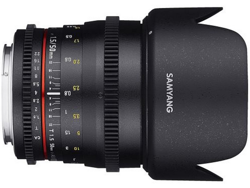 [OBJEF50S] Objectif SAMYANG EF 50mm/T1,5 Full Frame