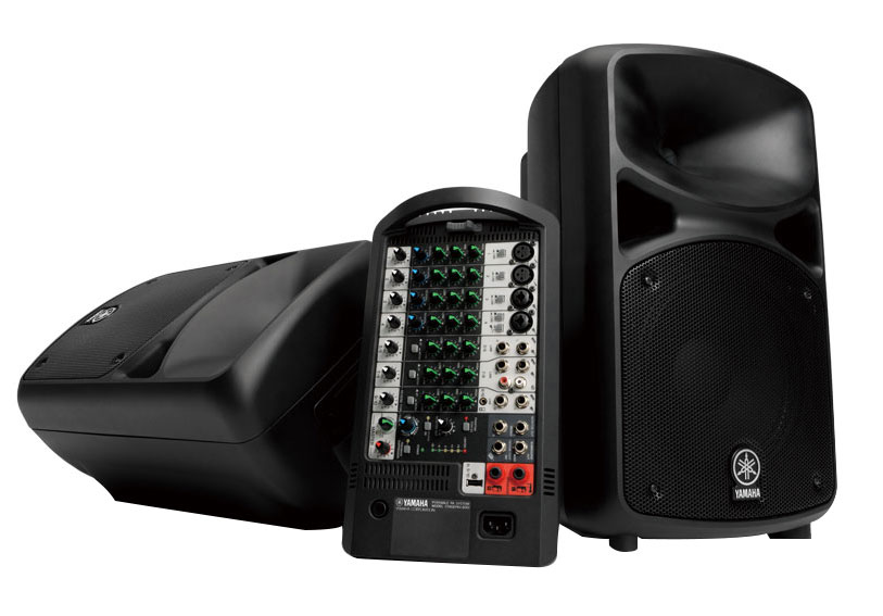 Paire d'Enceintes Amplifiées 2x340w STAGEPAS 600I