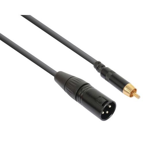 [XLRRCL] CABLE XLR MALE /RCA LONG