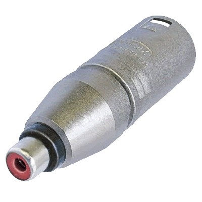 [RAXLRM] RACCORD XLR MALE/RCA FEMELLE