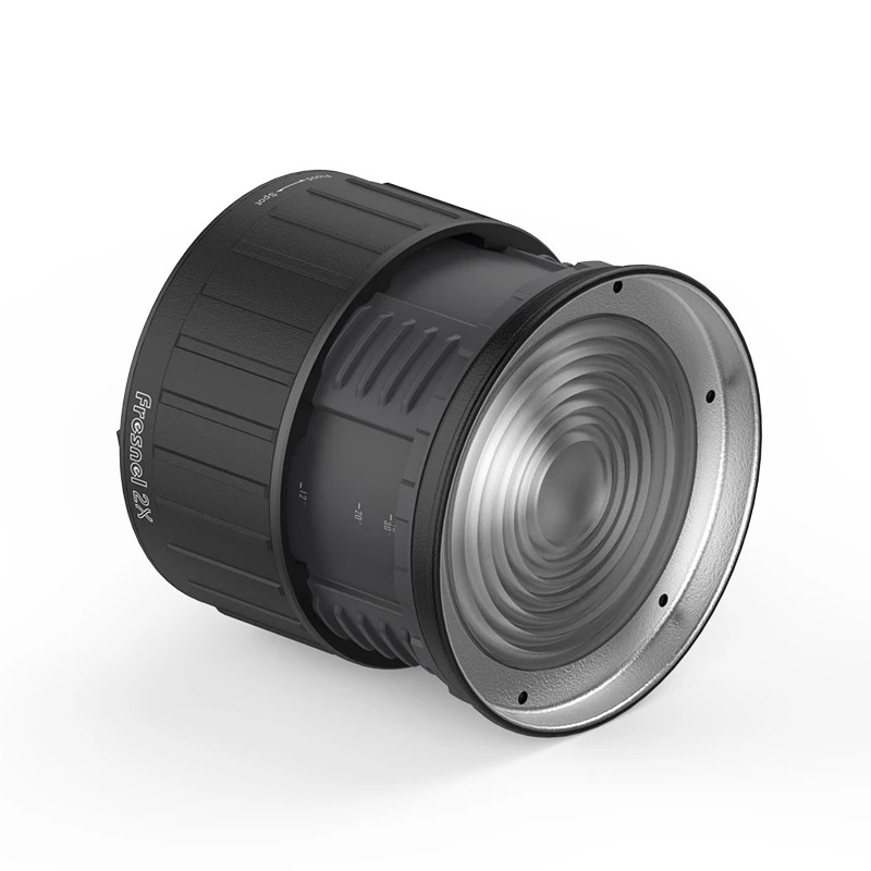 [PROLEDC3F] Lentille de Fresnel 2x + Volets pour COB